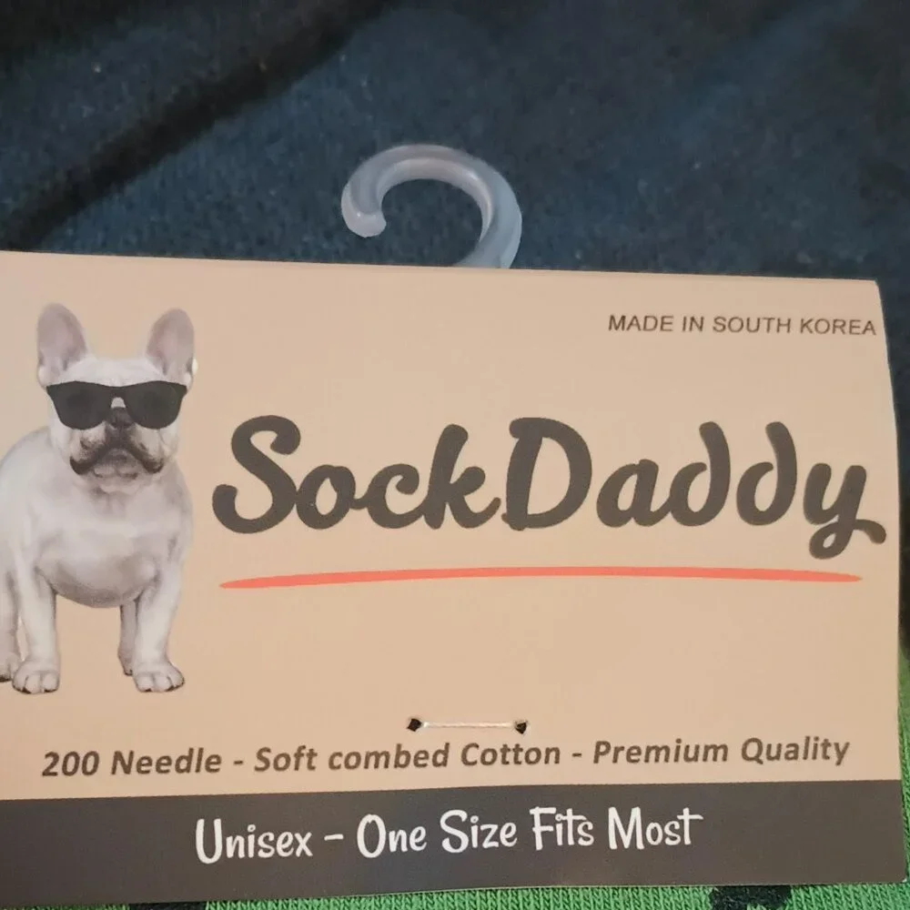 Sock Daddy Green Shih Tzu Socks Unisex One Size Fits Most